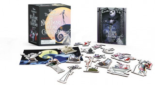 Book Disney Tim Burton's the Nightmare Before Christmas Magnet Set Tim Burton