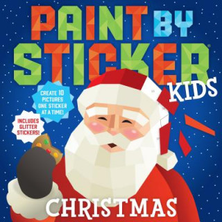 Carte Paint by Sticker Kids: Christmas Workman Publishing