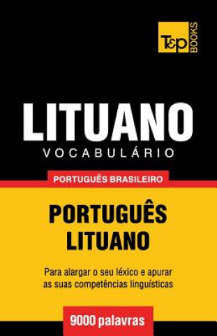 Buch Vocabulario Portugues Brasileiro-Lituano - 9000 palavras Andrey Taranov