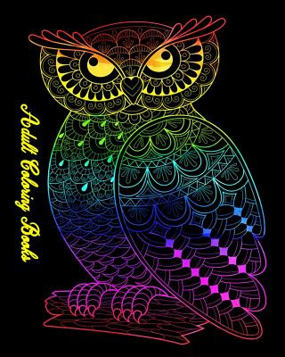 Książka Adult Coloring Books: Gorgeous Cats and Owls Suvie King