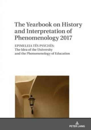 Kniha Yearbook on History and Interpretation of Phenomenology 2017 Jana Trajtelová