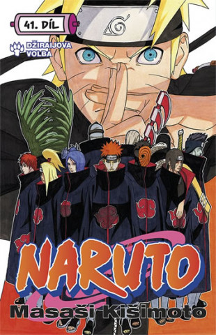 Kniha Naruto 41 Džiraijova volba Masashi Kishimoto