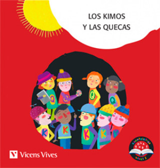 Livre LOS KIMOS Y LAS QUECAS C K Q LETRA PALO CUENTALETRAS NIVEL 2 MORENO