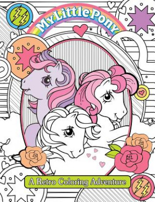 Книга My Little Pony Retro Coloring Book Editors of Studio Fun International