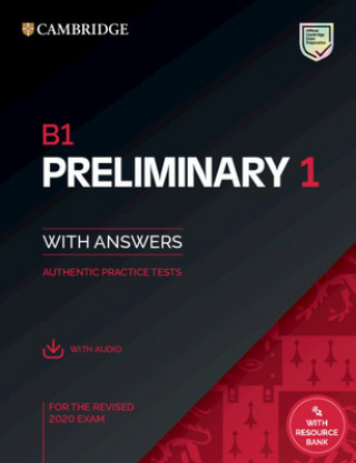Kniha B1 Preliminary 1 for the Revised 2020 Exam Cambridge University Press