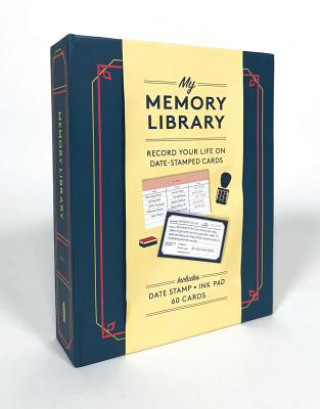 Könyv My Memory Library (Kit): Record Your Life on Date-Stamped Cards Noterie