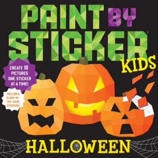 Kniha Paint by Sticker Kids: Halloween Workman Publishing