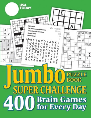 Carte USA Today Jumbo Puzzle Book Super Challenge: 400 Brain Games for Every Day Usa Today