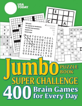 Książka USA Today Jumbo Puzzle Book Super Challenge: 400 Brain Games for Every Day Usa Today