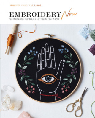 Книга Embroidery Now Jennifer Cardenas Riggs