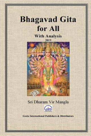 Kniha Bhagavad Gita for All with Analysis Dharam Vir Mangla