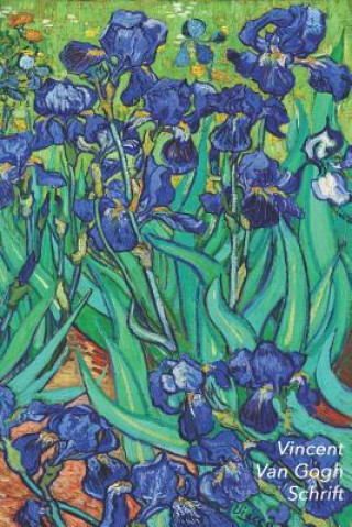 Carte Vincent Van Gogh Schrift: Irissen - Artistiek Dagboek - Ideaal Voor School, Studie, Recepten of Wachtwoorden - Stijlvol Notitieboek Voor Aanteke Studio Landro