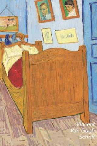 Kniha Vincent Van Gogh Schrift: de Slaapkamer - Ideaal Voor School, Studie, Recepten of Wachtwoorden - Stijlvol Notitieboek Voor Aantekeningen - Artis Studio Landro