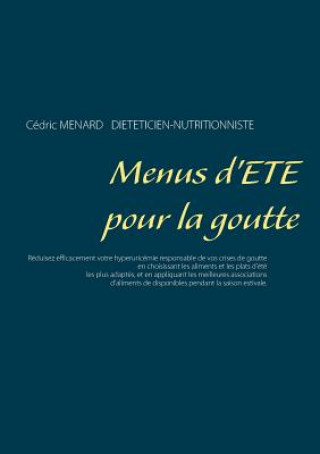 Buch Menus d'ete pour la goutte Cédric Ménard