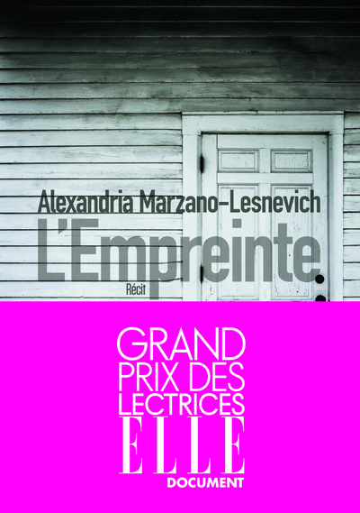 Libro L'empreinte Alexandria Marzano-Lesnevich