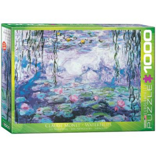 Játék Seerosen von Claude Monet 1000 Teile Eurographics
