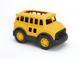 Book School Bus Green Toys