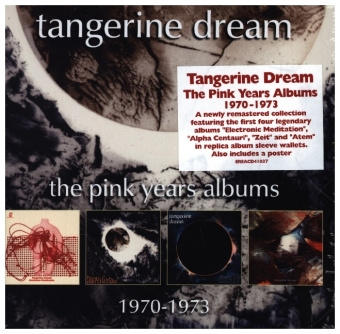 Audio Pink Years Albums 1970-1973 Tangerine Dream