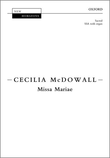 Buch Missa Mariae Cecilia McDowall