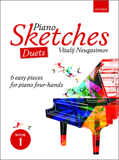 Book Piano Sketches Duets Book 1 Vitalij Neugasimov