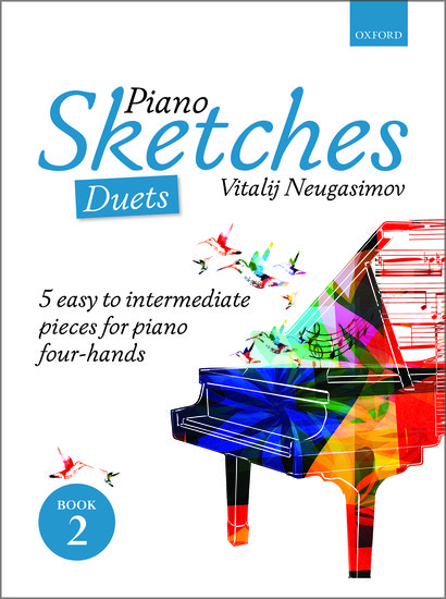 Kniha Piano Sketches Duets Book 2 Vitalij Neugasimov