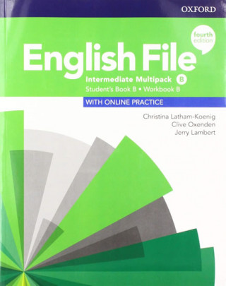 Книга English File Fourth Edition Intermediate Multipack B Clive Oxenden