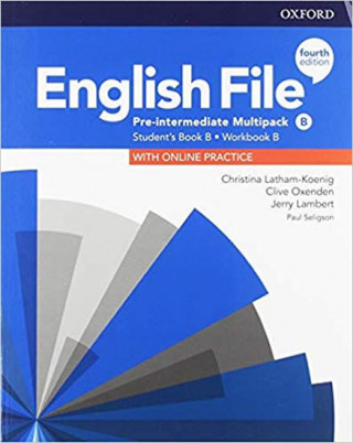 Книга English File Fourth Edition Pre-Intermediate Multipack B Clive Oxenden