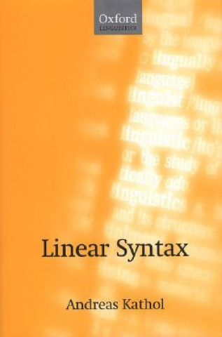 Książka Linear Syntax Andreas Kathol