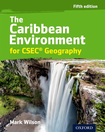 Carte The Caribbean Environment for CSEC Geography Mark Wilson