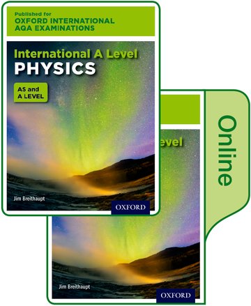 Kniha Oxford International AQA Examinations: International A Level Physics: Print and Online Textbook Pack Jim Breithaupt