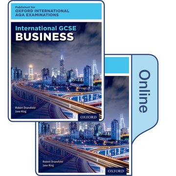 Book International GCSE Business for Oxford International AQA Examinations Robert Dransfield