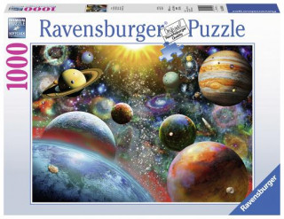 Joc / Jucărie Planeten. Puzzle 1000 Teile Ravensburger