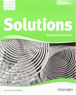 Carte Solutions: Elementary: Workbook Tim Falla