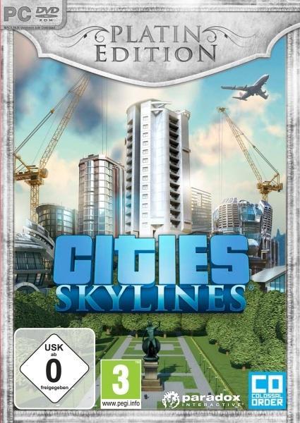 Digital Cities: Skylines Platin Edition. Für Windows Vista/7/8/10/MAC/Linux (64-Bit) 