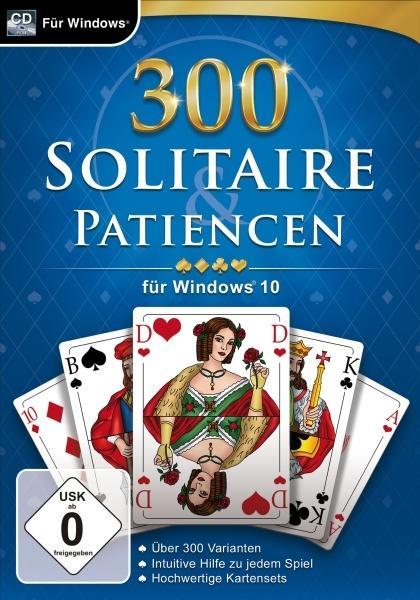 Digitale 300 Solitaire & Patiencen. Für Windows Vista/7/8/10 