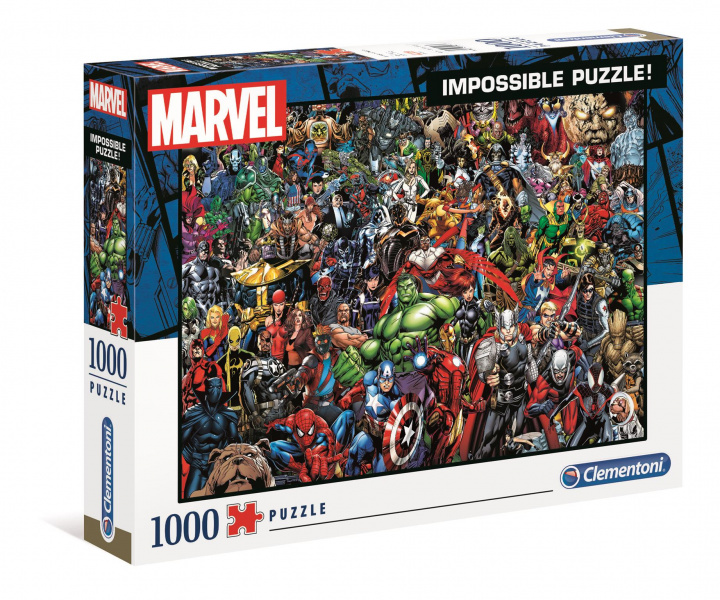 Játék Puzzle Impossible Puzzle Marvel 1000 