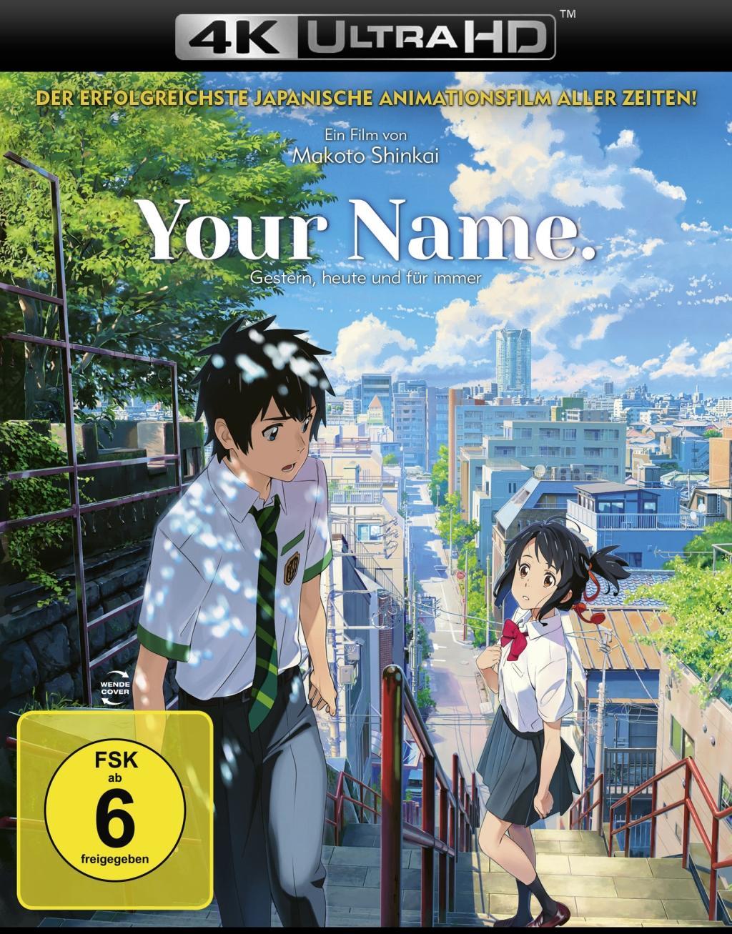 Videoclip Your Name. - Gestern, heute und für immer UHD BD Makoto Shinkai