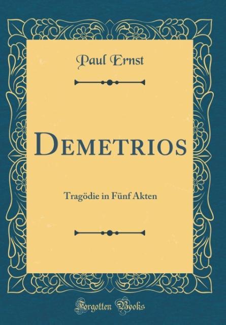 Carte Ernst, P: Demetrios Paul Ernst