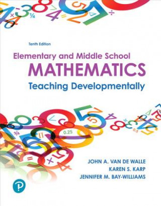 Carte Elementary and Middle School Mathematics: Teaching Developmentally John a. van de Walle