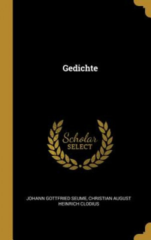 Buch Gedichte Johann Gottfried Seume