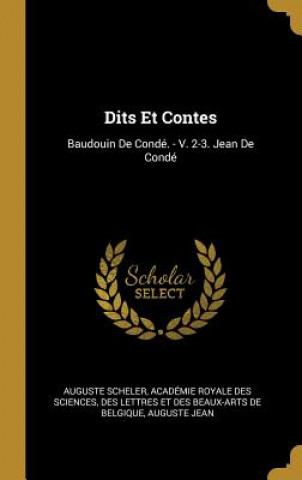 Book Dits Et Contes: Baudouin De Condé. - V. 2-3. Jean De Condé Auguste Scheler