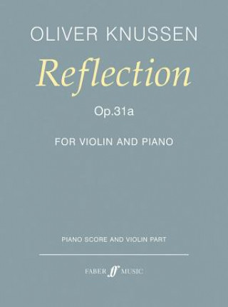 Kniha Reflection Oliver Knussen
