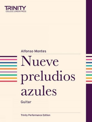 Kniha Nueve preludios azules Alfonso Montes