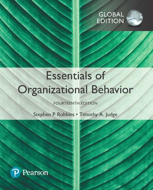 Carte Essentials of Organizational Behaviour, Global Edition + MyLab Management with Pearson eText Stephen P. Robbins