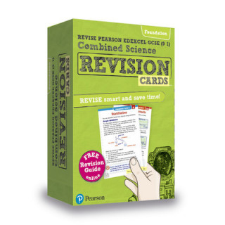 Könyv Pearson REVISE Edexcel GCSE Combined Science Foundation Revision Cards (with free online Revision Guide) - 2023 and 2024 exams 