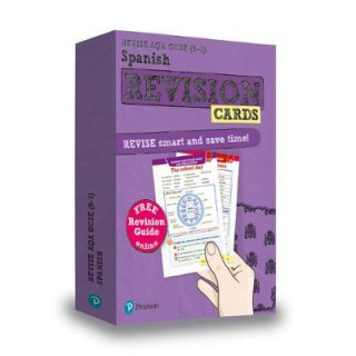 Kniha Pearson REVISE AQA GCSE (9-1) Spanish Revision Cards 