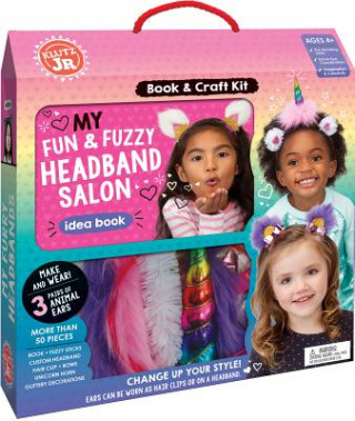 Book My Fun & Fuzzy Headband Salon Editors of Klutz