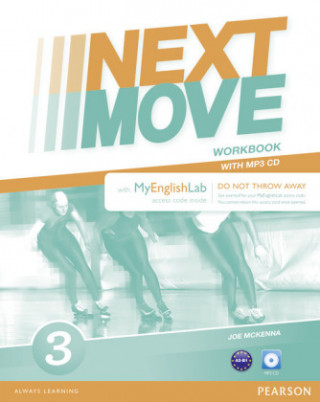 Kniha Next Move 3 MyEnglishLab & Workbook Benelux Pack Joe McKenna
