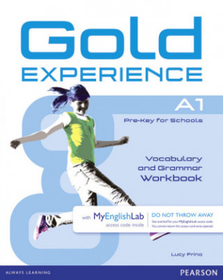 Kniha Gold Experience A1 MyEnglishLab & Workbook Benelux Pack Lucy Frino