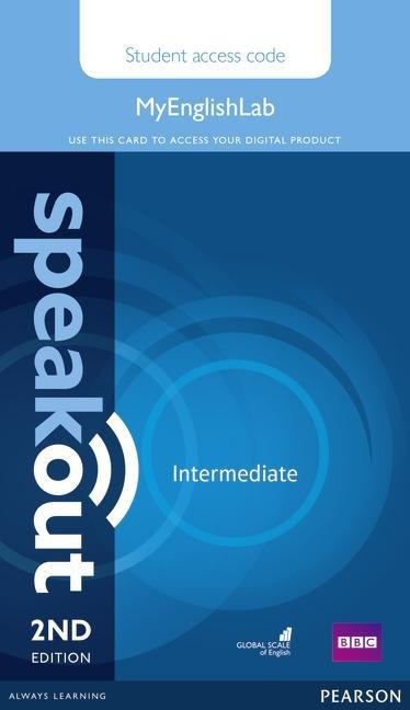 Книга Speakout Intermediate 2nd Edition MyEnglishLab Student Access Card (Standalone) 